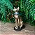Estátua Gata Bastet em Resina 19cm - Dourada - Imagem 2
