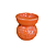 Recho Vaso/Flor Laranja - 7cm - Imagem 3
