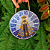 Enfeite de Parede em Porcelana - Nossa Senhora Azul - Imagem 2