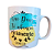 caneca Porcelana 320 ml - Que Deus Abençoe Ricamente - Imagem 1