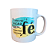 Caneca Porcelana 320 ml - Tudo Vai Ficar Bem Apenas Tenha Fé - Imagem 1