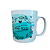 Caneca Porcelana 320 ml - Viva Feliz - Imagem 1