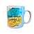 Caneca Porcelana 320 ml -Faça o Que Você Ama e Ame o Que Você Faz - Imagem 1