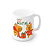 Caneca Porcelana Capivara - Feliz Natal - Imagem 1