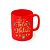 Caneca Porcelana 320 ml - Feliz Natal V - Imagem 1