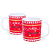 Caneca Porcelana 320 ml - Merry Christmas - Imagem 1