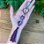 Chaveiro Pedra Rolada Prata Ametista 24cm - Tassel - Imagem 2