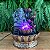 Fonte de Água em Resina Ganesha Cinza 4 Quedas Com Bola M - 25007 - Imagem 3
