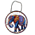 Enfeite de Parede Elefante - Colorido Modelo C - Imagem 1