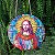 Enfeite de Parede Jesus Cristo Vitral - Colorido Modelo B - Imagem 2