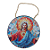 Enfeite de Parede Jesus Cristo Vitral - Colorido Modelo A - Imagem 1
