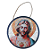 Enfeite de Parede Jesus Cristo Vitral - Coração de Jesus - Imagem 1