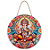 Enfeite de Parede Ganesha - Florido Modelo C - Imagem 1