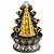 Fonte de Água Resina Nossa Senhora Aparecida Dourada M - 36199 - Imagem 1