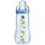 Mamadeira mam easy active azul 4 meses+ com 1 unidade - Imagem 1