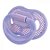 Chupeta super ventilada lilas bico silicone ortodontica n 1 kuka - Imagem 1