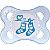 Chupeta clear boys 0 - 6 meses mam - 2431 - Imagem 1