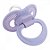 Chupeta kuka 2578 com 1 silicone ortodontico lilas - Imagem 1