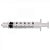 Seringa luer lock 3ml - Imagem 1