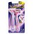 Aparelho de depilacao gillette prestobarba 3 feminino 2 unidades - Imagem 1