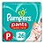 Fralda pampers pants ajuste total p 26 unidades - Imagem 1