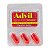Advil 400mg 3 capsulas liquidas - Imagem 1