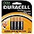 Pilha Duracell Alcalina Palito AAA 4 unidades - Imagem 1