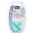 Chupeta de Silicone Physio Soft Chicco 0 a 6 Meses Tamanho 1 Verde - Imagem 1