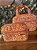 Necessaire laranja paisley - Imagem 1