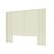 CABECEIRA RIPADA 165CM CAMA DE SOLTEIRO - OFF WHITE/FREIJO - Imagem 3