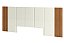 CABECEIRA 300CM - OFF WHITE/FREIJO - Imagem 2