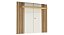 Painel suspenso - off white/ freijó - Pradel - 140CM E 180CM - Imagem 8