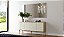 Painel Decorativo espelhado retangular 180cm – off white - dalla costa - Imagem 2