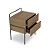 Mesa de Cabeceira MH‑5404 - herval - Imagem 3
