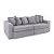 Estofado Sofá MH-4251 – Chaise Long Retrátil Modular com Braços Personalizáveis - herval - Imagem 1