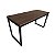 Mesa Reta MF 07 – Estrutura Tubo 30x50 com Tampo MDF Engrossado - Imagem 1