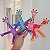Kit 4 Girafinhas led Divertida Melman Brinquedo Infantil sensorial - Imagem 2