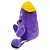 Pelúcia Monstro Roxo Grimace Shake Boné Amarelo - Imagem 3