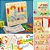 Creative Board Brinquedo Montessori De Madeira Eduka Kids - Imagem 3