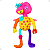 Pelúcia Boneca Zooble Jogo Circo Digital Macia Fofa - Imagem 1