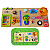 Painel Sensorial Montessori Coordenação Motora Educativo 30x70cm - Imagem 1