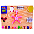 Painel Sensorial Montessori 8 Atividades Educativas 40x30cm - Girafinha - Imagem 1