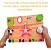 Painel Sensorial Montessori Girafinha 8 Atividades 40x30cm - Imagem 5