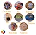 Painel Sensorial Montessori Tiro Ao Alvo 8 Atividades 40x30cm - Imagem 2