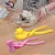 Kit 4 Moldes De Arroz Infantil Estimula Comer Educativo Alimentação - Imagem 3