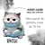 Taba Squish Gatinho Grande Viral De Apertar Lançamento Luxo - UNIDADE! - Imagem 2
