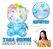 Taba Squishy Relaxante Fidget Toys Hello Kitty Cor Aleatória - Imagem 2