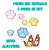 🐶 Kit 2 Taba Squish Pata com Pelinhos Cachorrinho - Imagem 5
