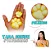 🐶 Kit 2 Taba Squish Pata com Pelinhos Cachorrinho - Imagem 2