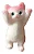 🐱 Squishy Gatinho Antiestresse — Fofo, Relaxante e Colecionável! ENVIO DE COR ALEATÓRIA - Imagem 6